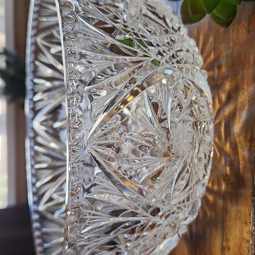 Vintage Crystal Bowl - Picture 5 of 5